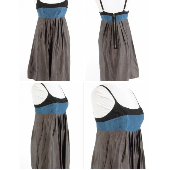 BCBGMaxAzria Sivler and Blue Dress - Picture 2 of 8